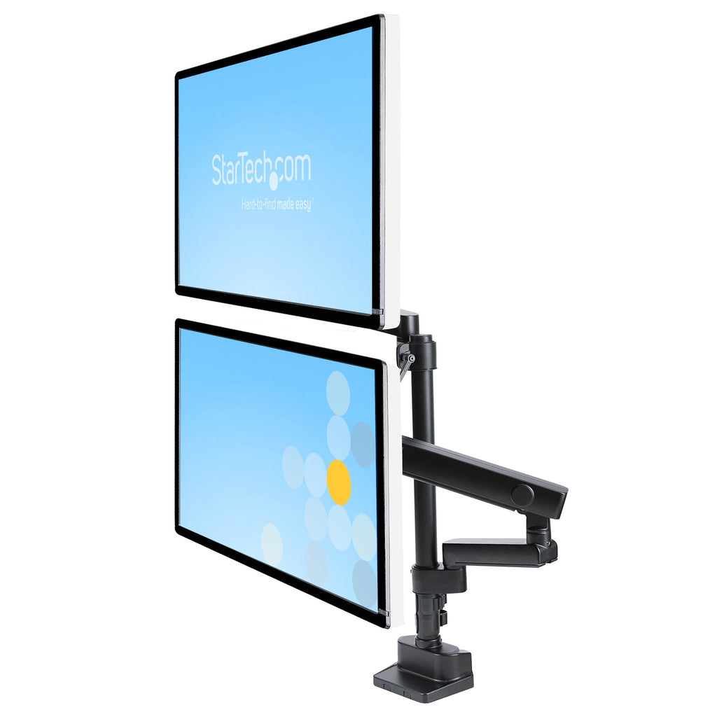StarTech.com Support Double Écran PC Bras Double Moniteur VESA 32" 8kg Empilables Verticalement