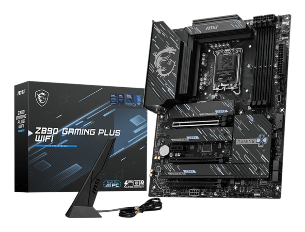 MSI Z890 GAMING PLUS WIFI Carte Mère Intel Z890 LGA 1851 ATX
