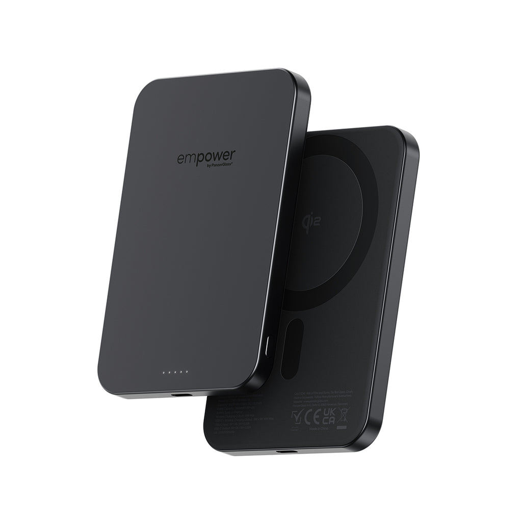 PanzerGlass empower™ by ® empower™ Bank | 5000mAh | Space Black Noir