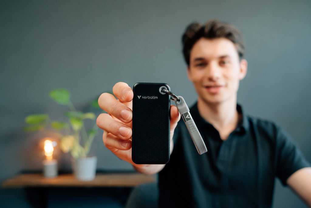Verbatim Pocket SSD 1 To USB Type-C 3.2 Gen 2 Noir et Gris
