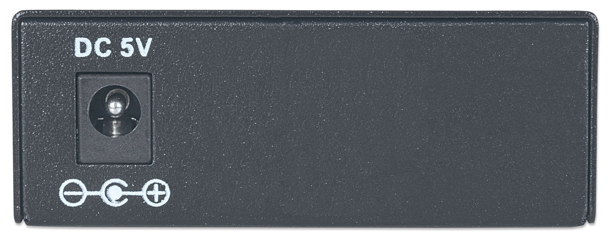 Intellinet 507349 Convertisseur de Support Réseau 1000 Mbit/s 1310 nm Monomode Noir