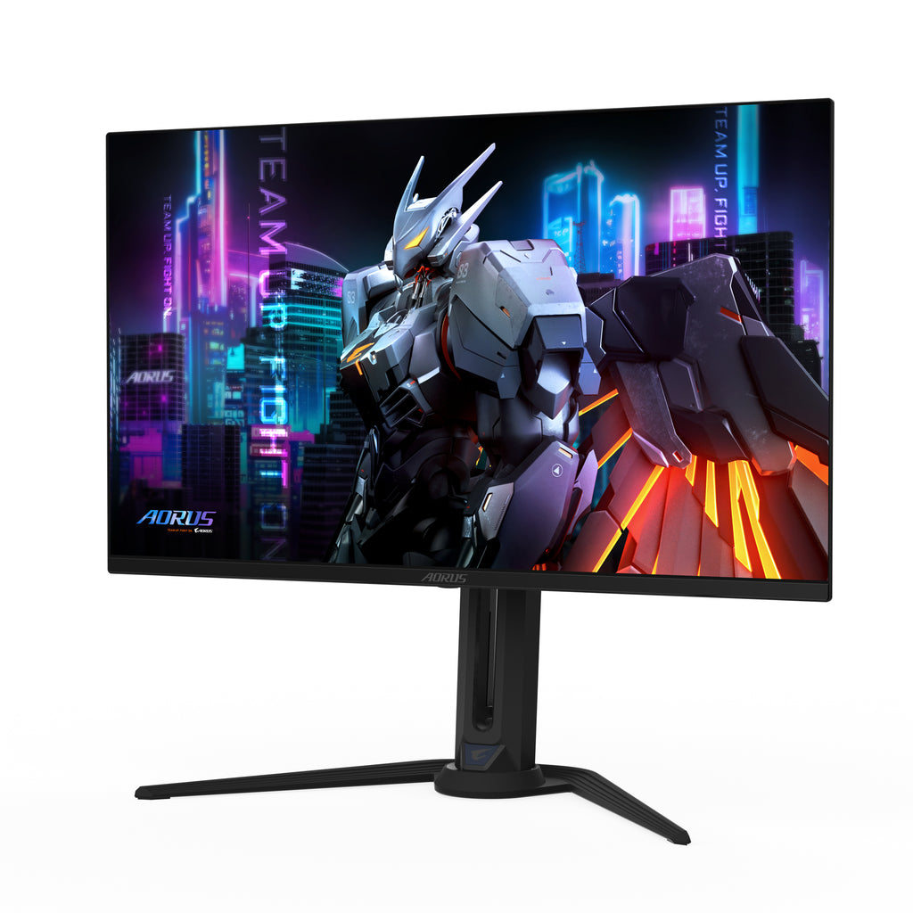 GIGABYTE AORUS Écran de jeu FO32U2 OLED de 32” - 3840 x 2160 (UHD), 240Hz, 0,03ms, KVM, 250 cd/m², FreeSync Premium Pro, DisplayHDR True Black 400, HDMI 2.1