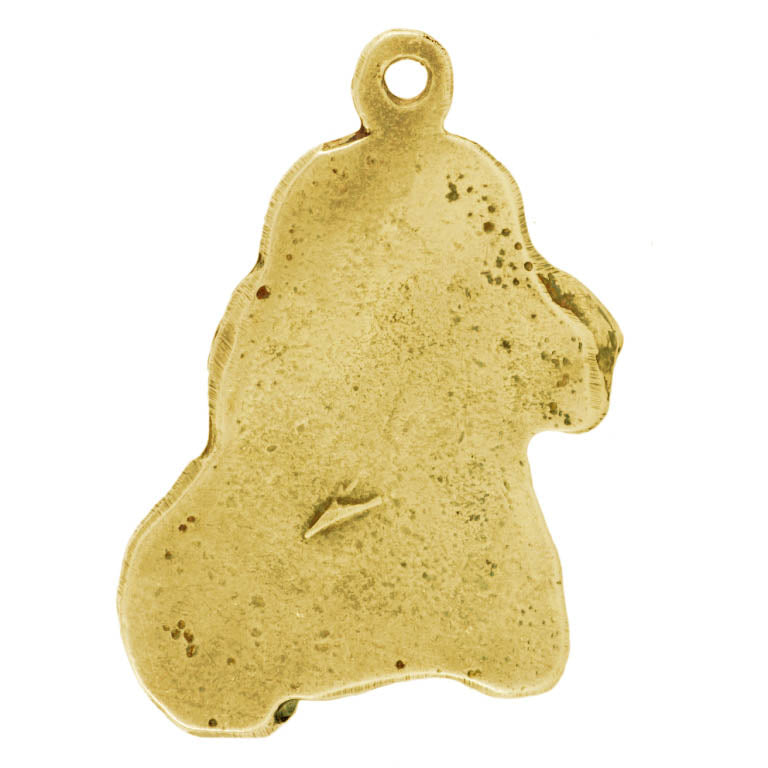 English Cocker Spaniel - necklace with a dog in a gift box, gold-plated pendant for a dog lover, striking jewelry by Art-Dog