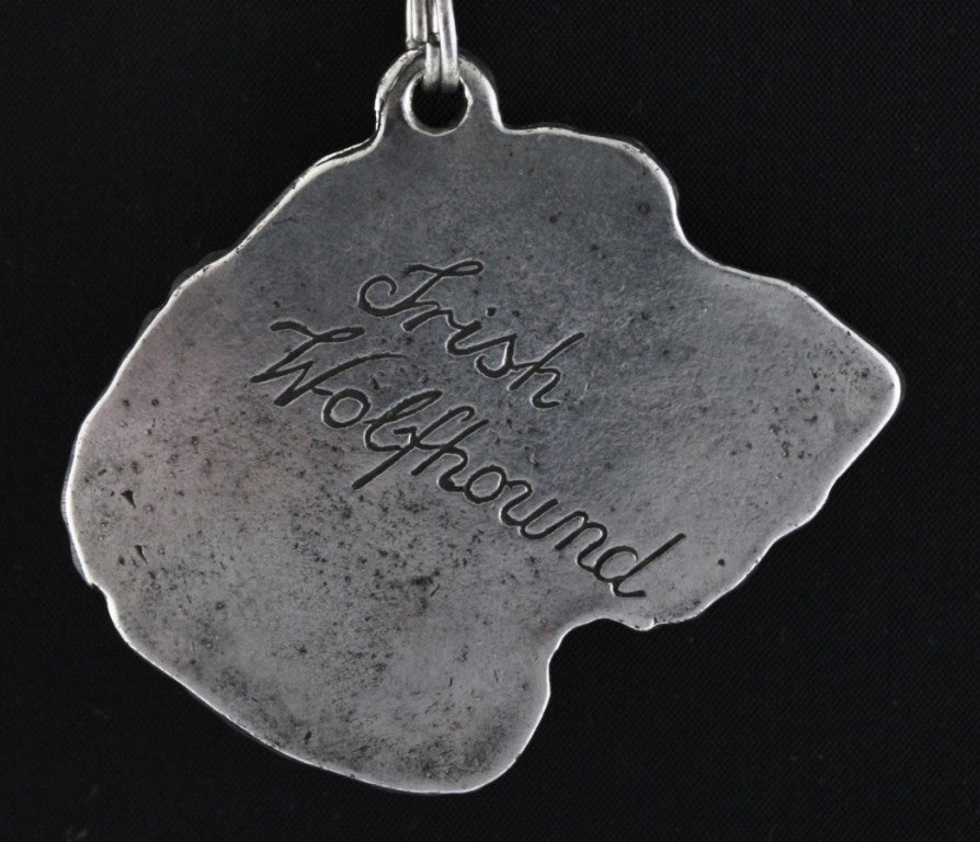 Irish Wolfhound I - Dog necklace, unique jewellery for the dog fan, unique adder pendant by Art-Dog brand