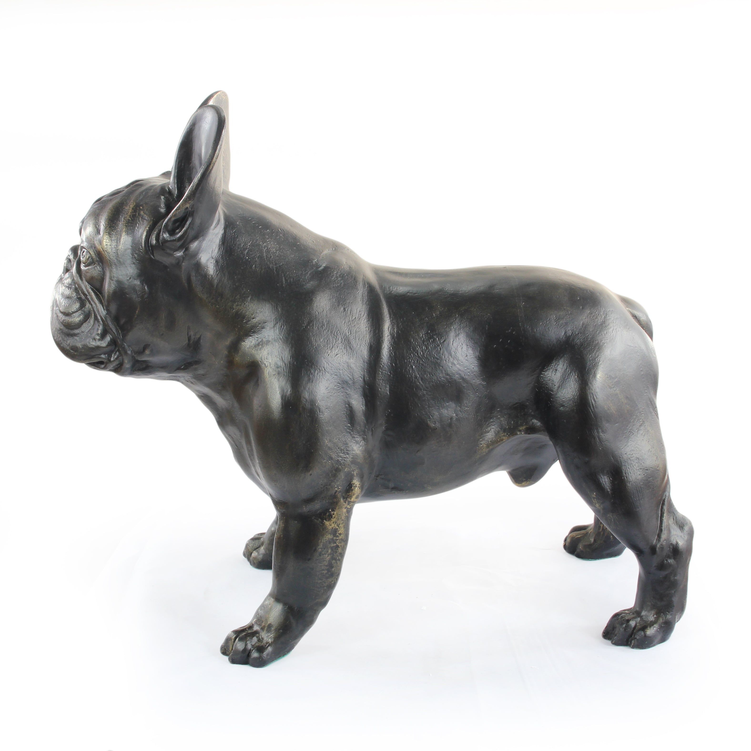 French Bulldog, Frenchie - Life-size dog statue, 1:1 scale figure, statue for the garden by Art-Dog