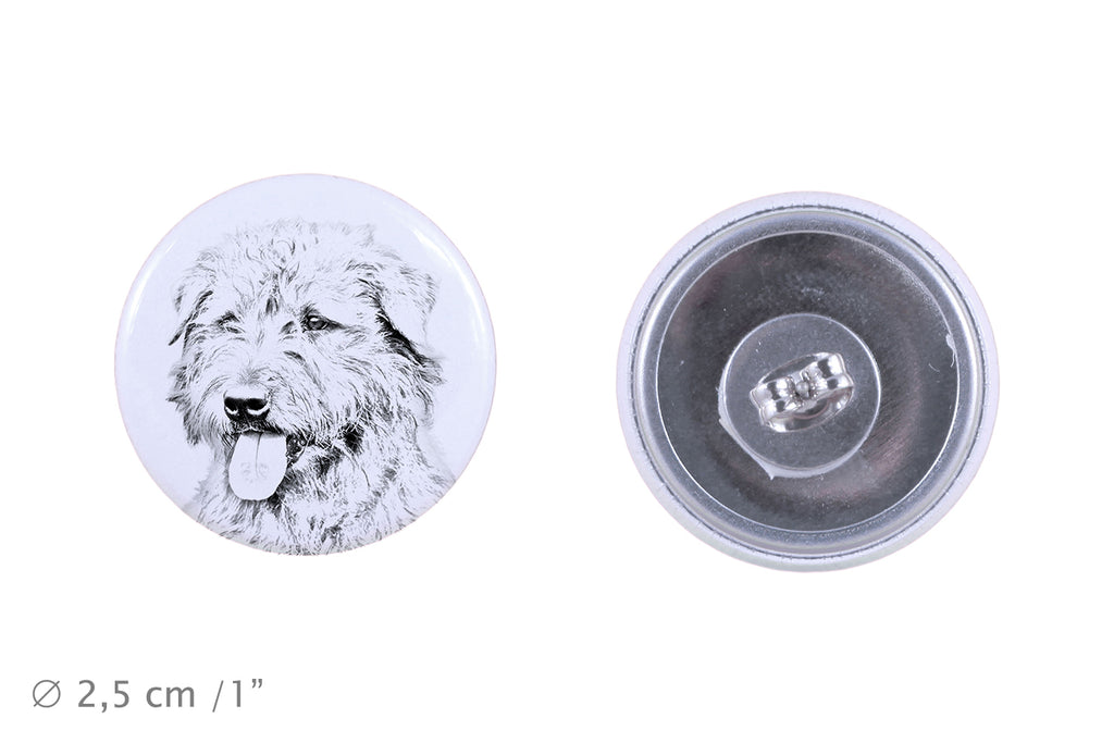 Glen of Imaal Terrier, Irish Glen of Imaal Terrier - unique dog earrings, your pet on a keychain, Art-Dog's own brand