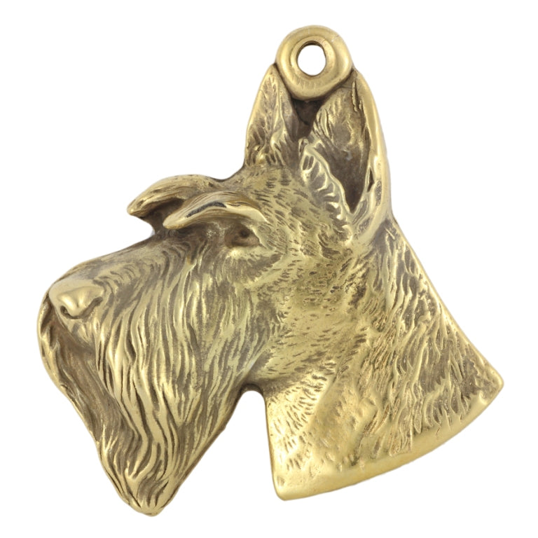 Scottish terrier, Aberdeen Terrier, Scottie, Aberdeenie I - Dog necklace in gift box, gold-plated pendant for dog fan, striking jewellery by Art-Dog