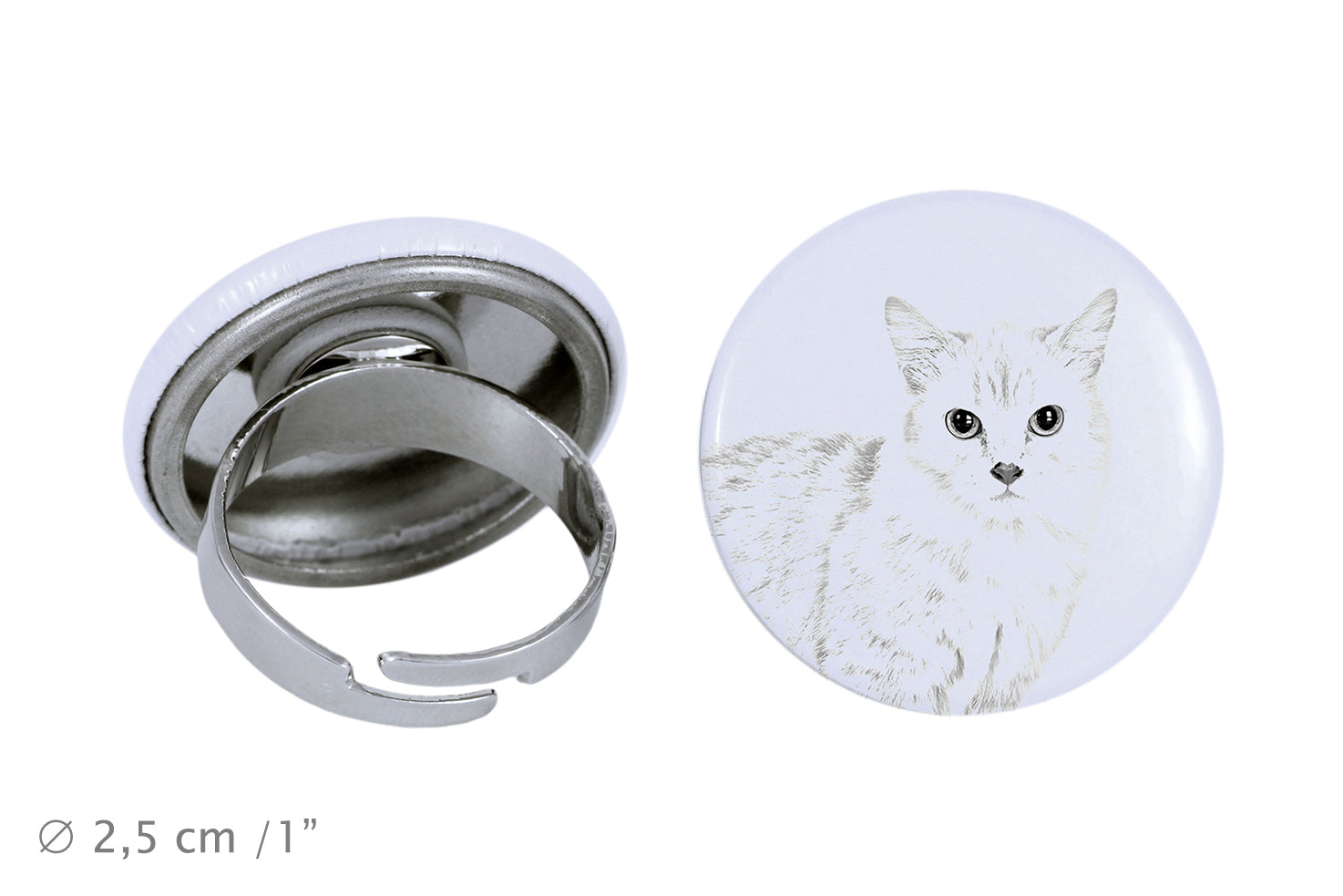 Munchkin - unique ring, handmade, women's jewelry by Art-Dog