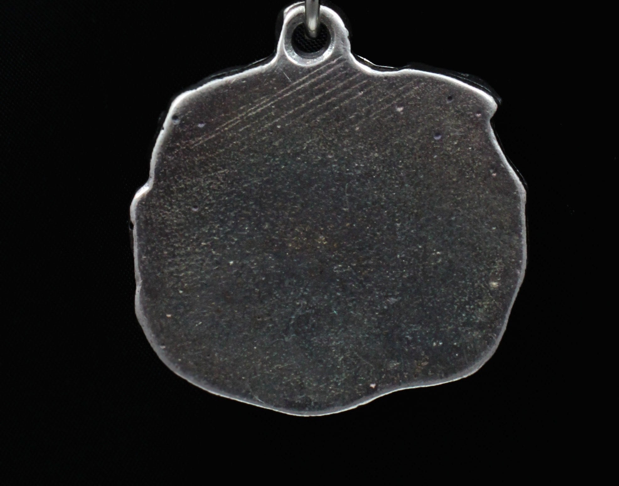 Cat necklace with a cat, cat pendant on a silver chain, unique jewelry by Art-Dog