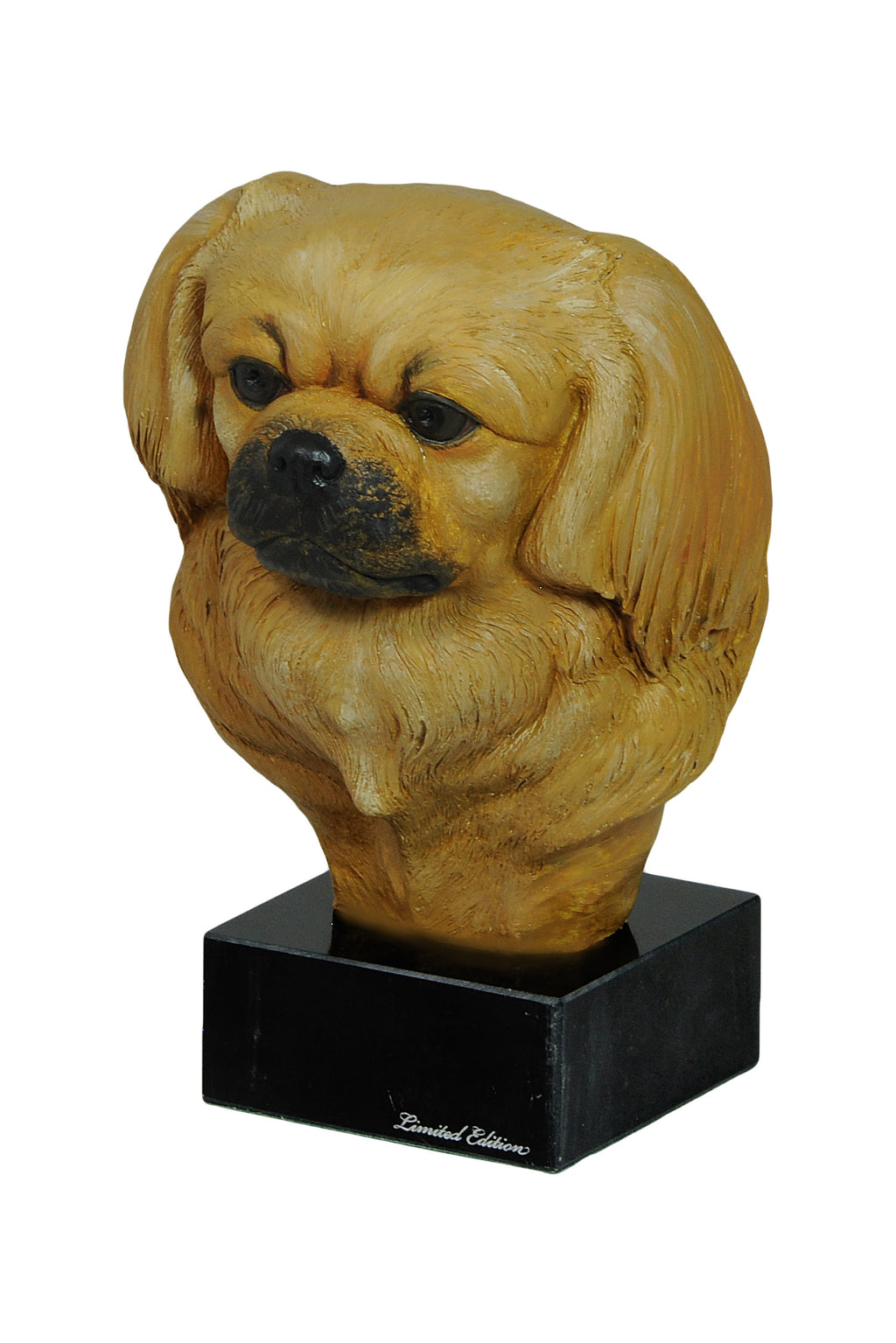 Tibetan spaniel - painted figurine, statue, figure, made by the artist, brand Art-Dog