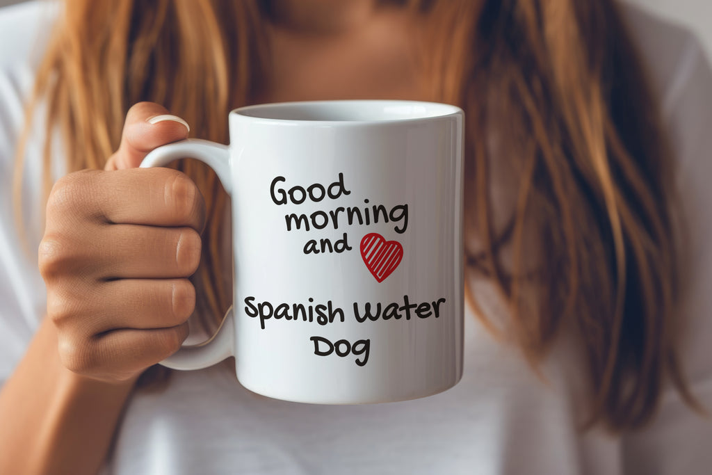 Spanish Water Dog - cup with a dog, personalized cup with a print, a classic gift for everyone from the Art-Dog brand