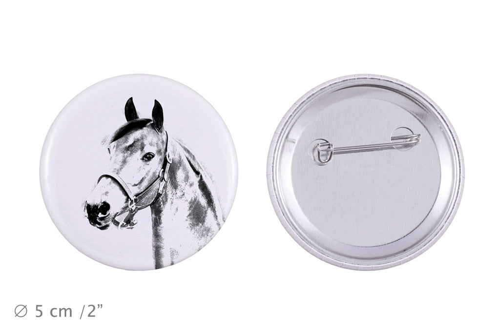 Morgan Horse - magnet with a horse, a unique imprint of the Art-Dog horse brand