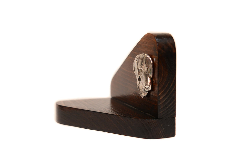 Rhodesian Ridgeback, African Lionhound, African Lion Dog - wooden candle holder with a dog, tealight holder, a memorial place for a dog by Art-Dog brand