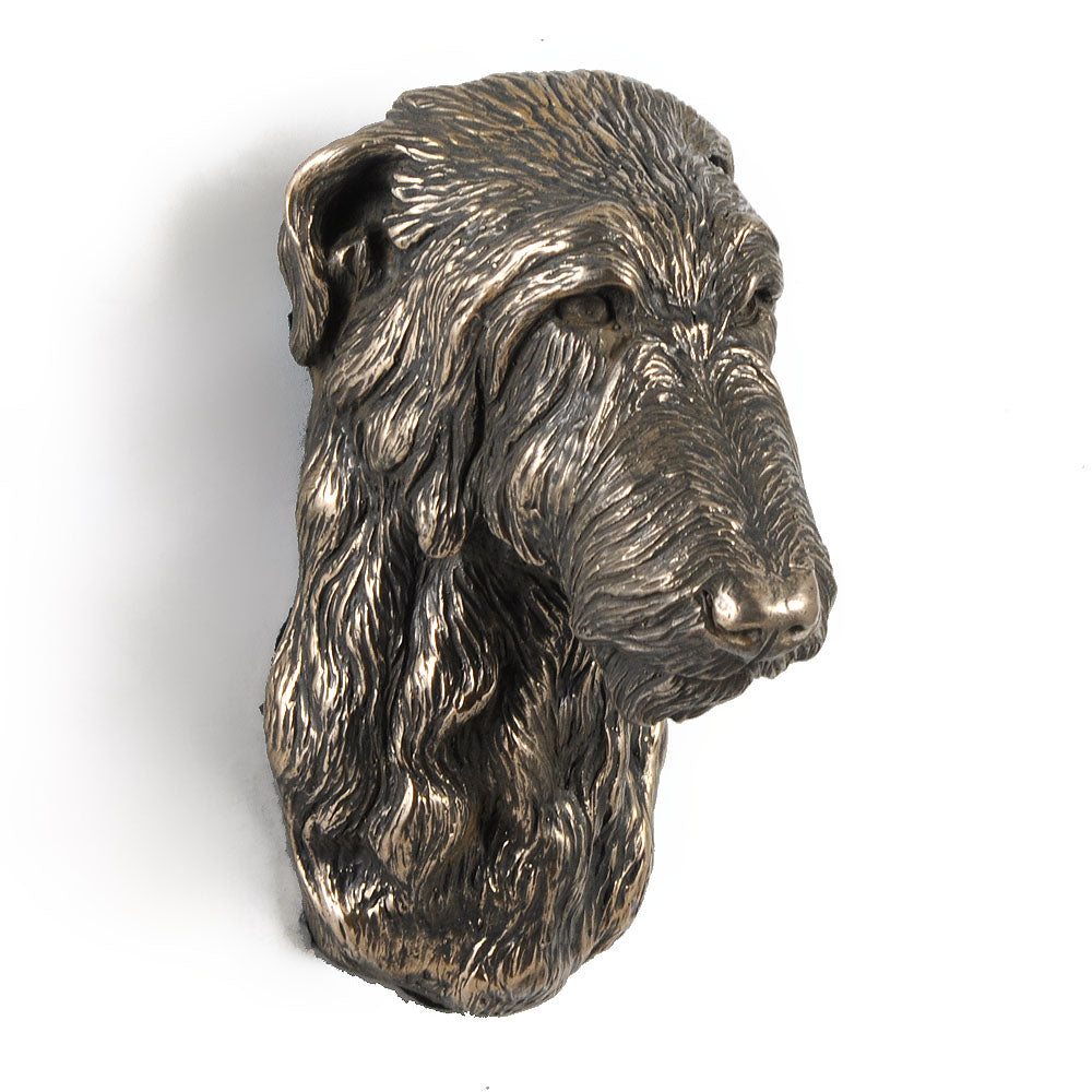 Deerhound, Scottish Deerhound - Dog statue, hanging bust, unique decoration for dog lover by Art-Dog brand