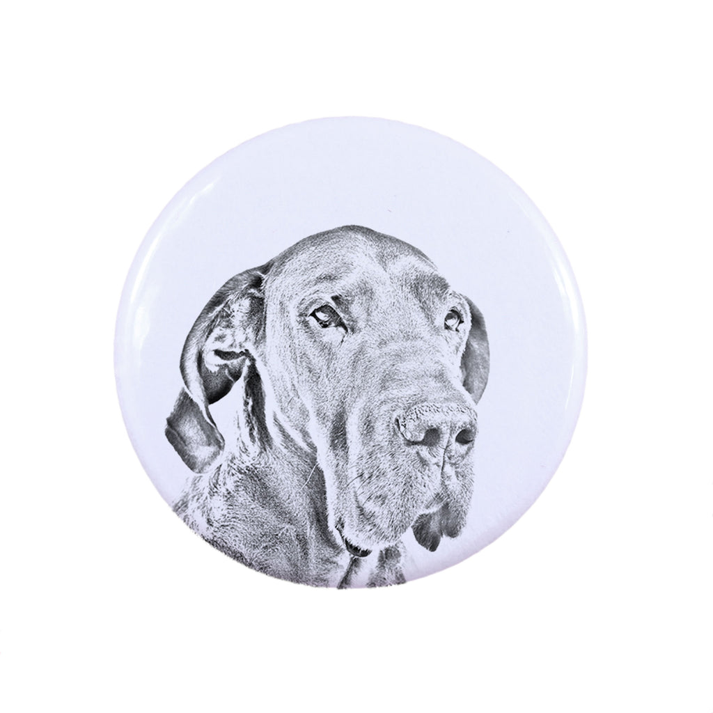 Great Dane I - pin with your dog, add your own photo, Art-Dog brand