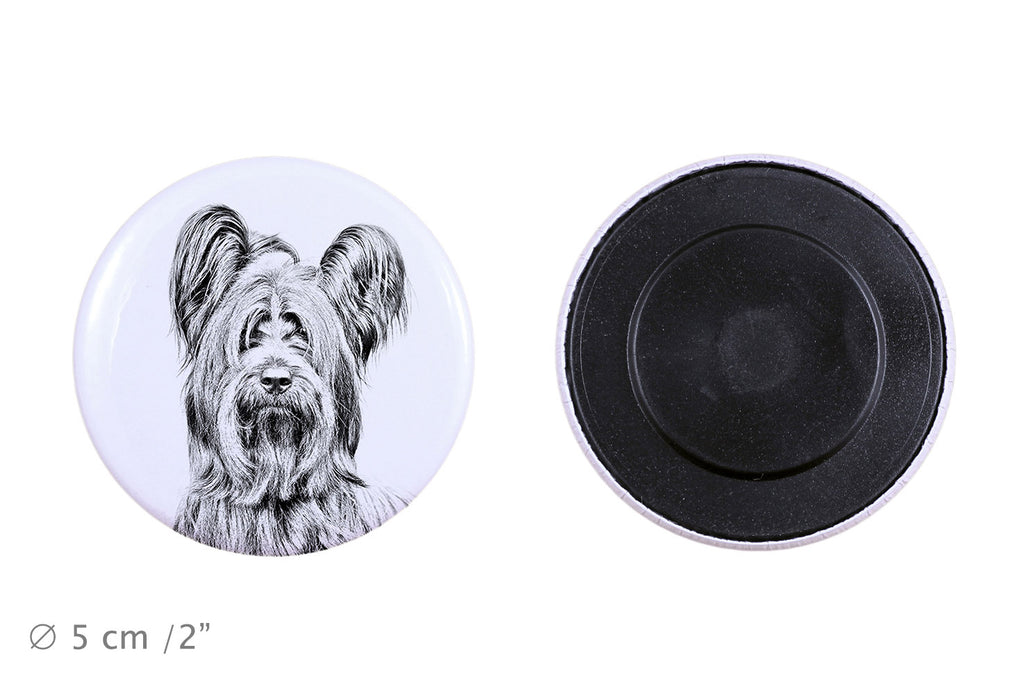 Silky Terrier - magnet with a dog's pupil, exceptionally light, strong magnet, handmade product by the Art-Dog brand