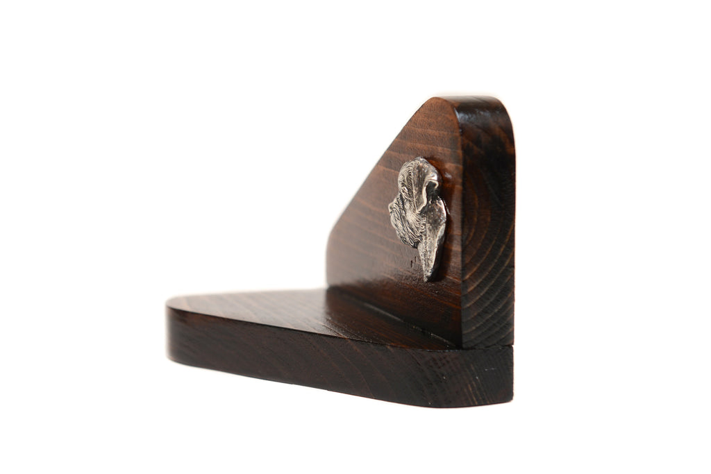 Border Terrier - wooden candle holder with a dog, tealight holder, a memorial place for a dog by Art-Dog brand