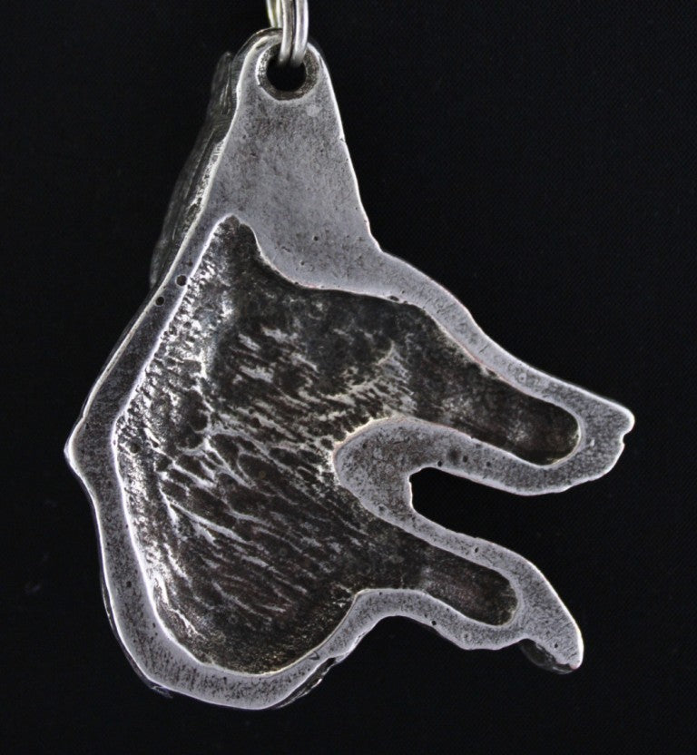 Belgian Shepherd Dog, Belgian Sheepdog I - Dog necklace, unique jewellery for the dog fan, unique adder pendant by Art-Dog brand