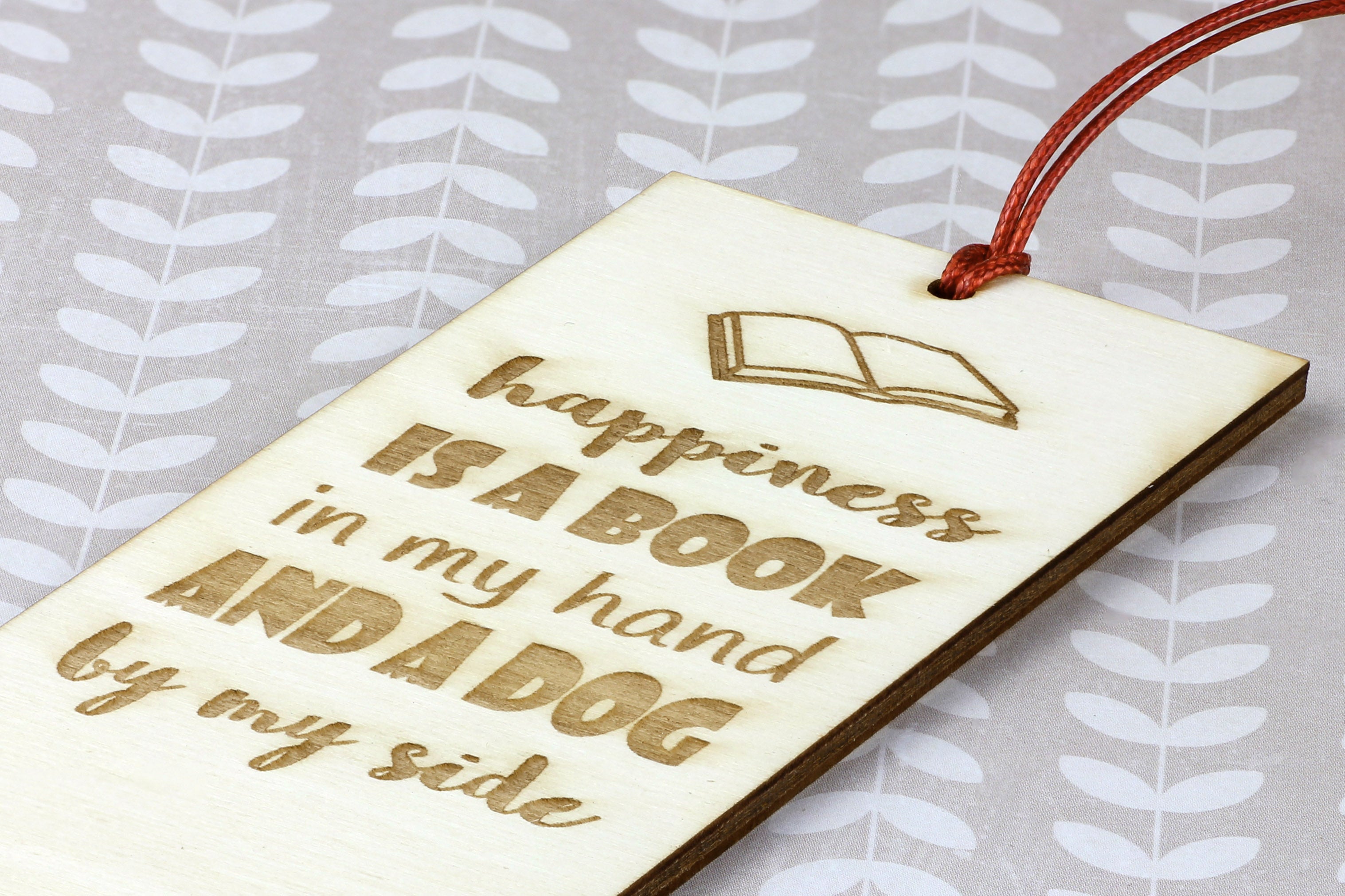 Staffordshire Bull Terrier, Staffy - dog bookmark, personalized bookmark, dog gadget for Art-Dog brand readers