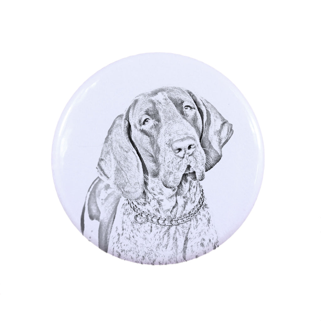 Italian Pointing Dog, Bracco Italiano, Italian Pointer - pin with your dog, add your own photo, Art-Dog brand