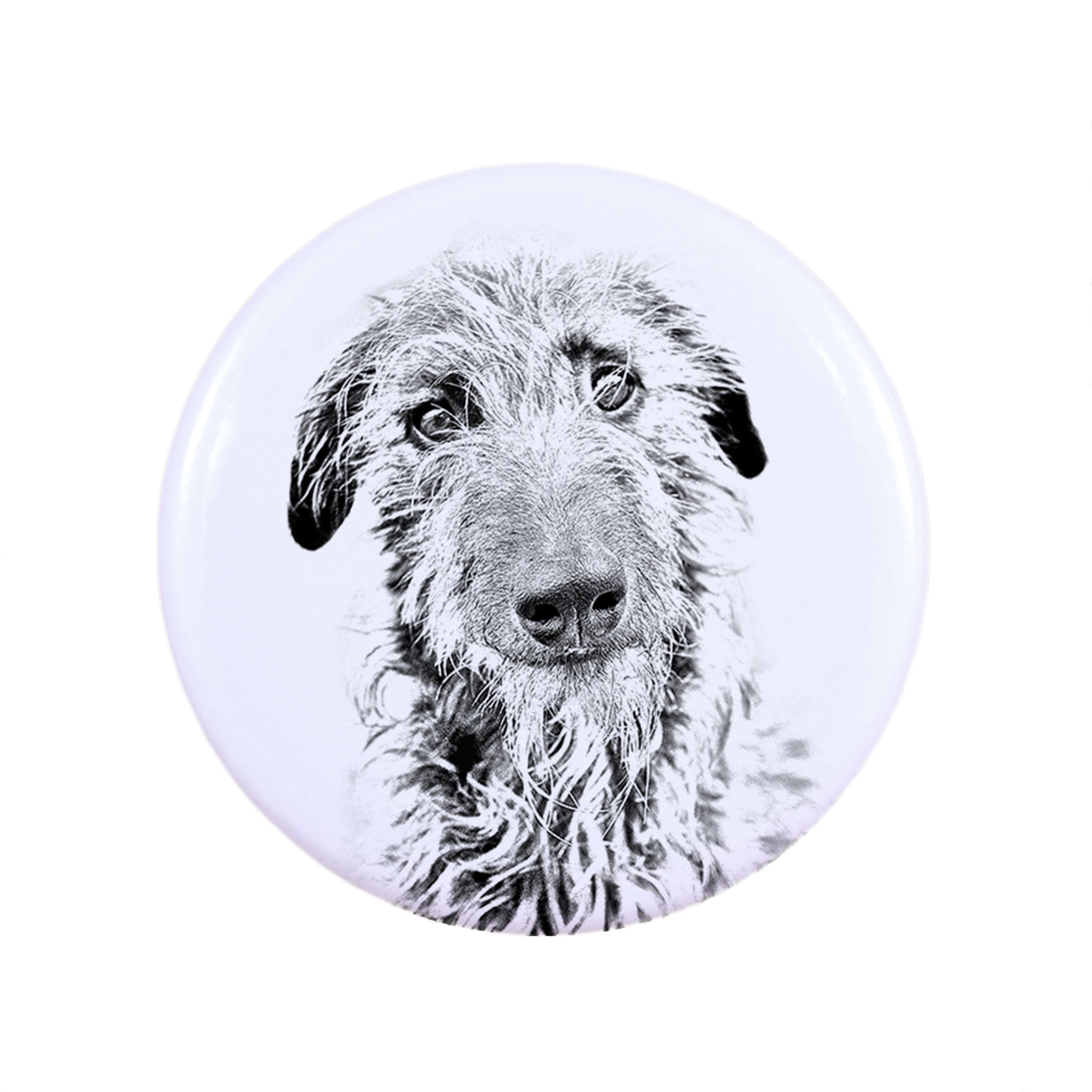 Pyrenean Sheepdog, Labri, Pyrenees Sheepdog - pin with your dog, add your own photo, Art-Dog brand