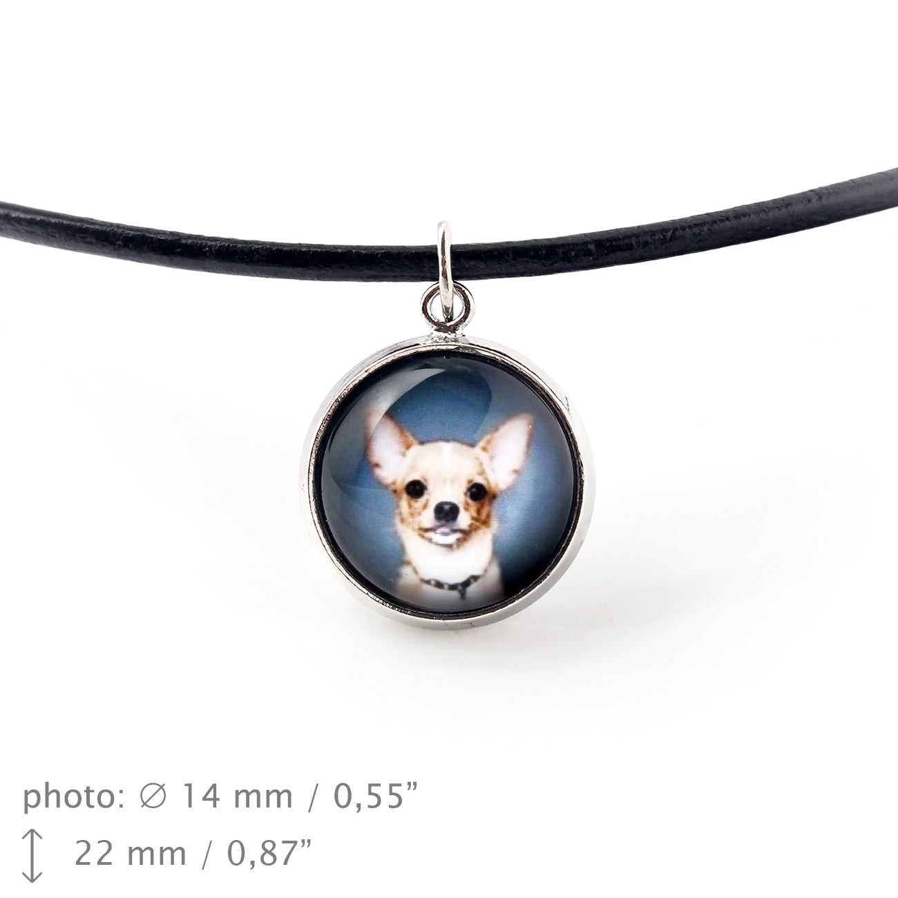 Dachshund Smooth-haired, Wiener dog, Badger dog - a set of jewelry with your photo, handmade set, bracelet and necklace by Art.-Dog brand