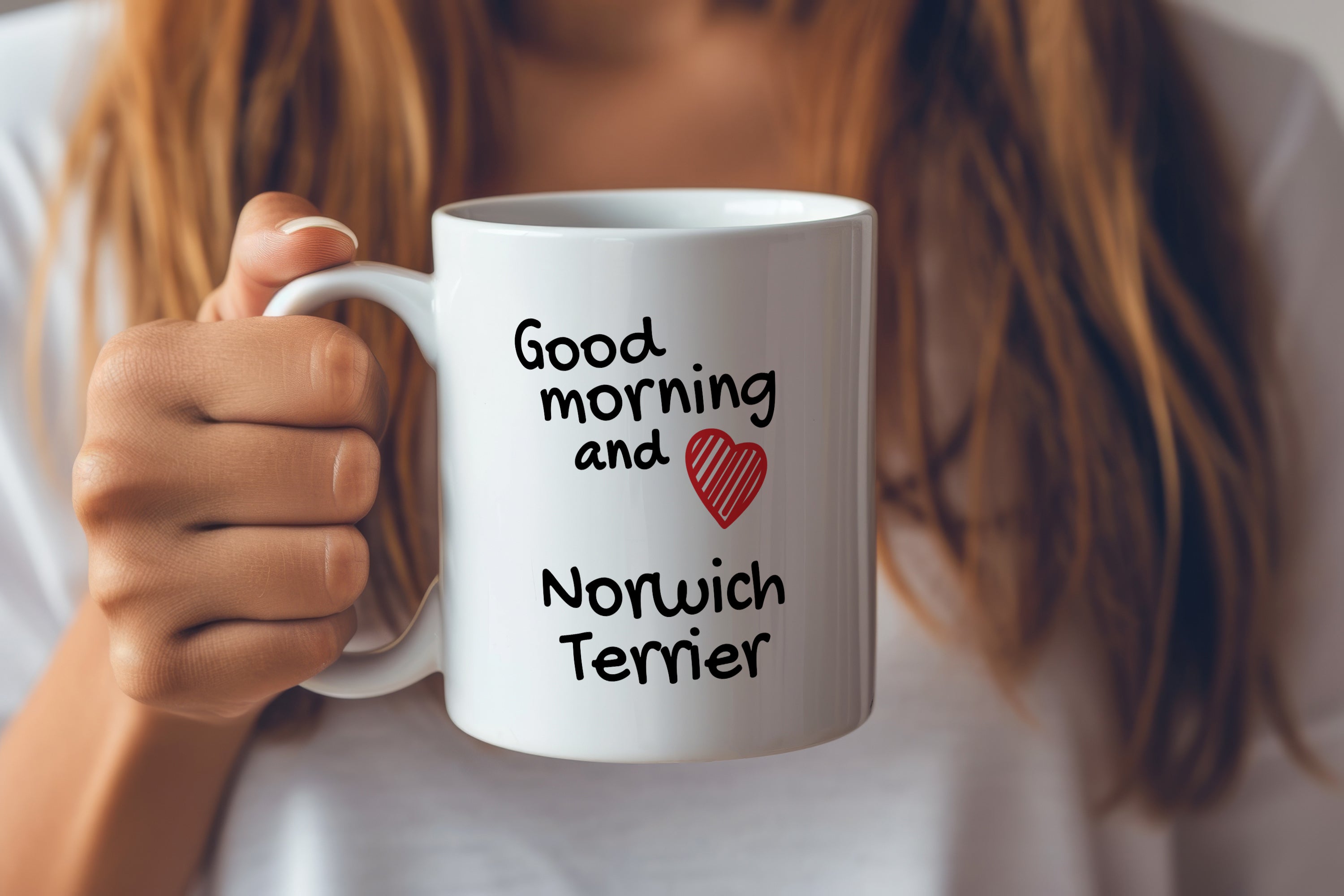 Norwich Terrier - cup with a dog, personalized cup with a print, a classic gift for everyone from the Art-Dog brand
