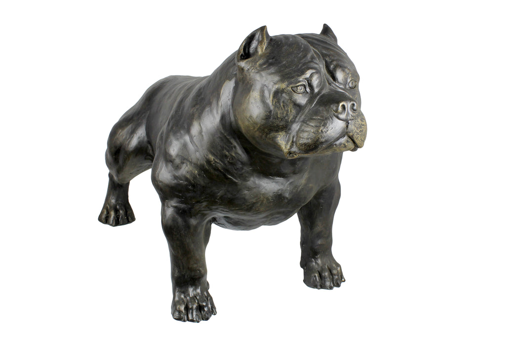 American Bully - Life-size dog statue, 1:1 scale figure, statue for the garden by Art-Dog