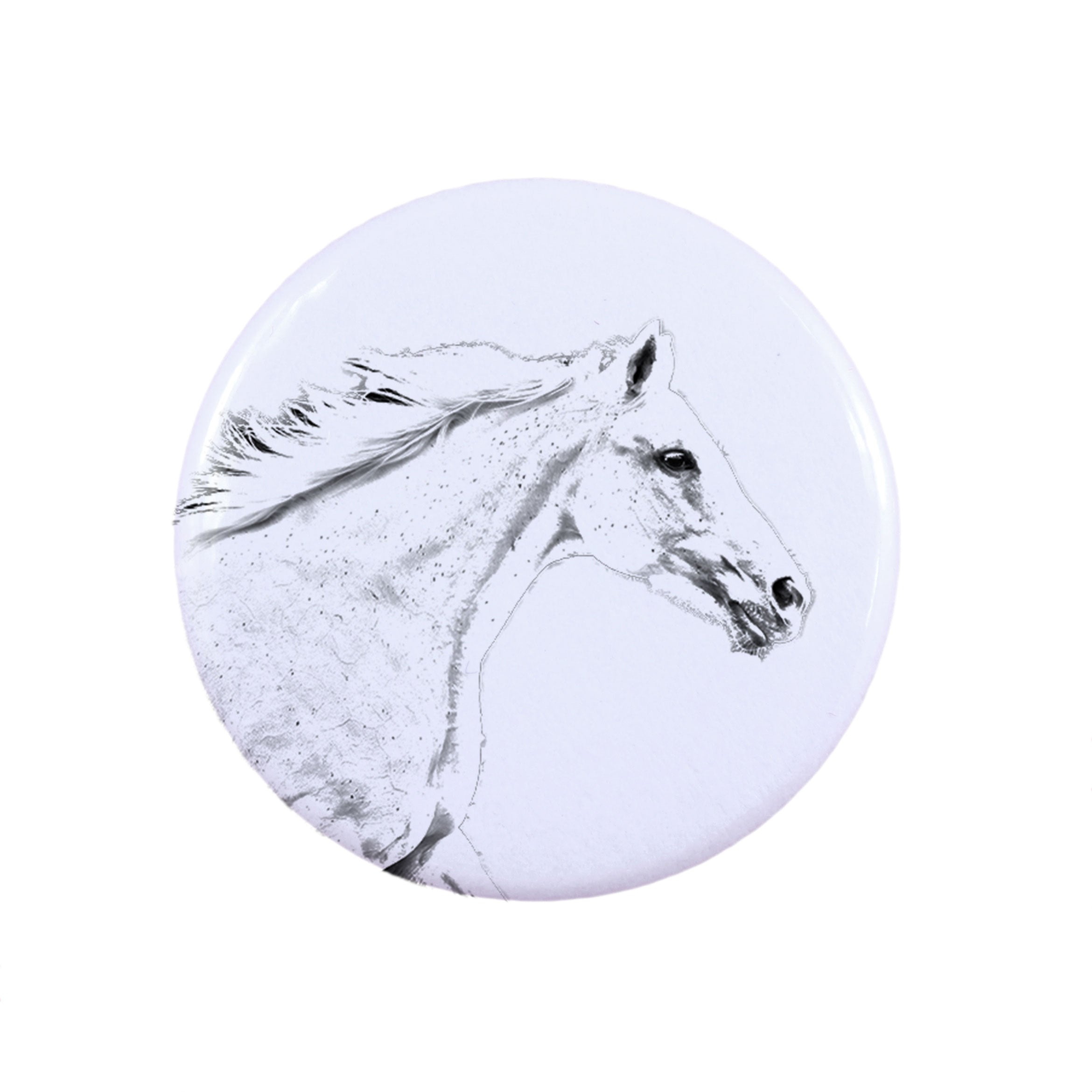 Czech Warmblood - shirt accessory, bag pin, perfect gift with the option to add your brand graphics from Art-Dog.