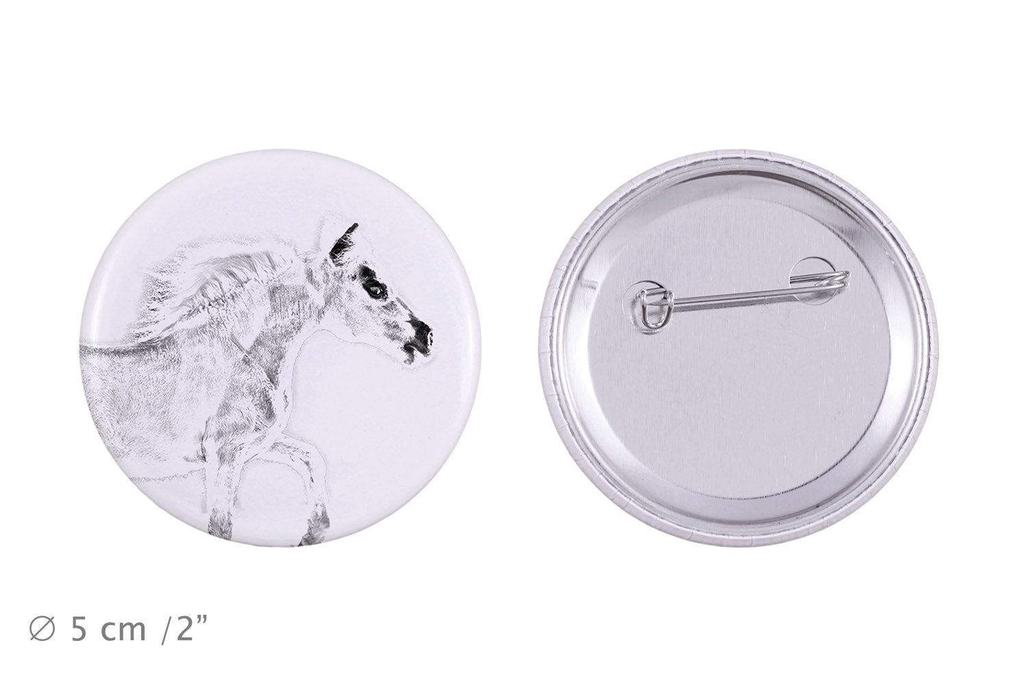 Falabella - magnet with a horse, a unique imprint of the Art-Dog horse brand