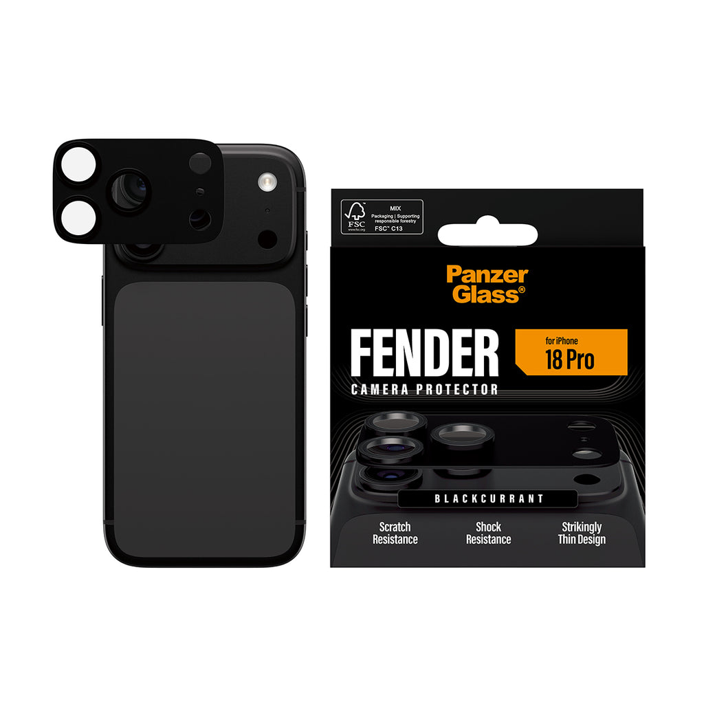 PanzerGlass ® Fender Camera Lens Protector Blackcurrant iPhone 2026 Pro Protection d'écran transparent 1 pièce(s) - vue 2