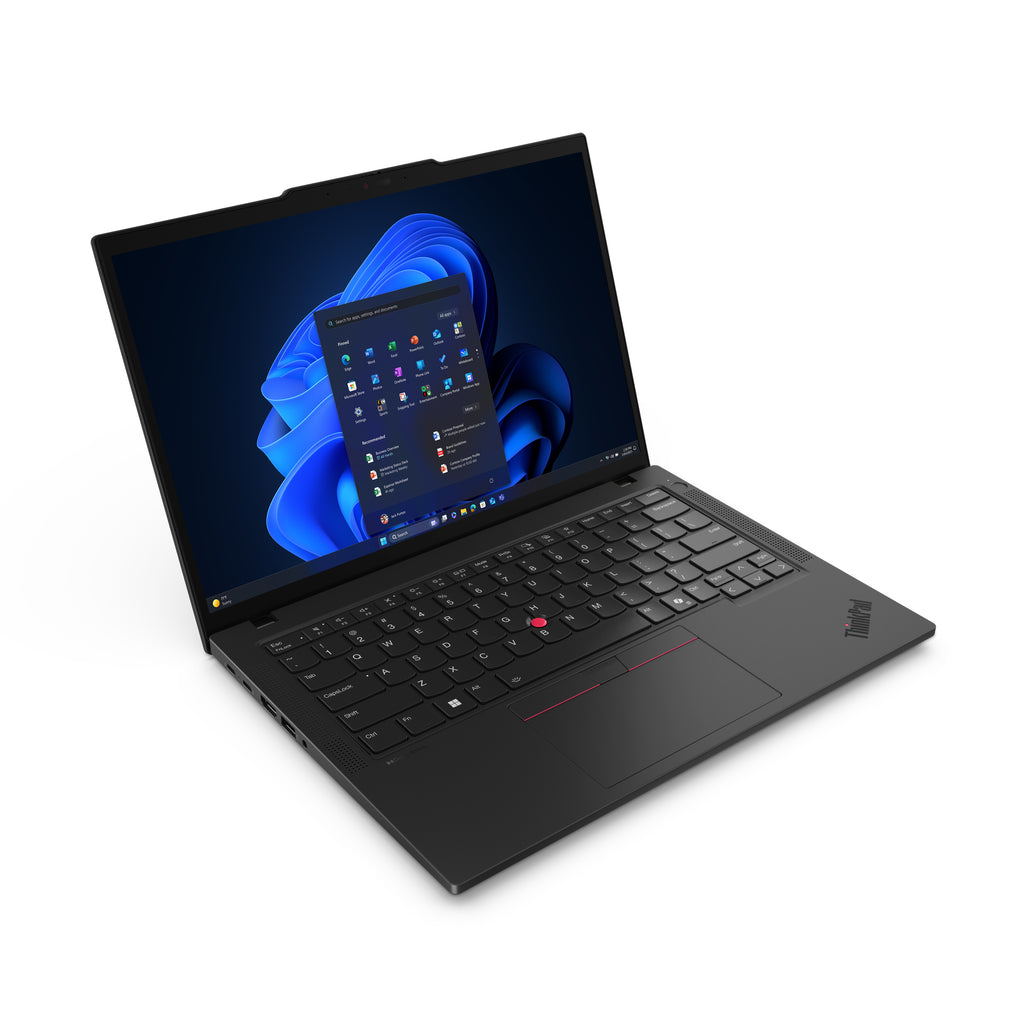 Lenovo ThinkPad T14 Gen 6 (Intel) Copilot+ PC Intel Core Ultra 7 258V Ordinateur portable 35,6 cm (14") WUXGA 32 Go LPDDR5x-SDRAM 512 Go SSD Wi-Fi 7 (802.11be) Windows 11 Pro Nordique Noir