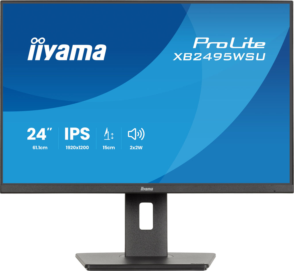 iiyama ProLite XB2495WSU-B1 Écran PC 24.1" WUXGA 1920 x 1200 LCD Noir