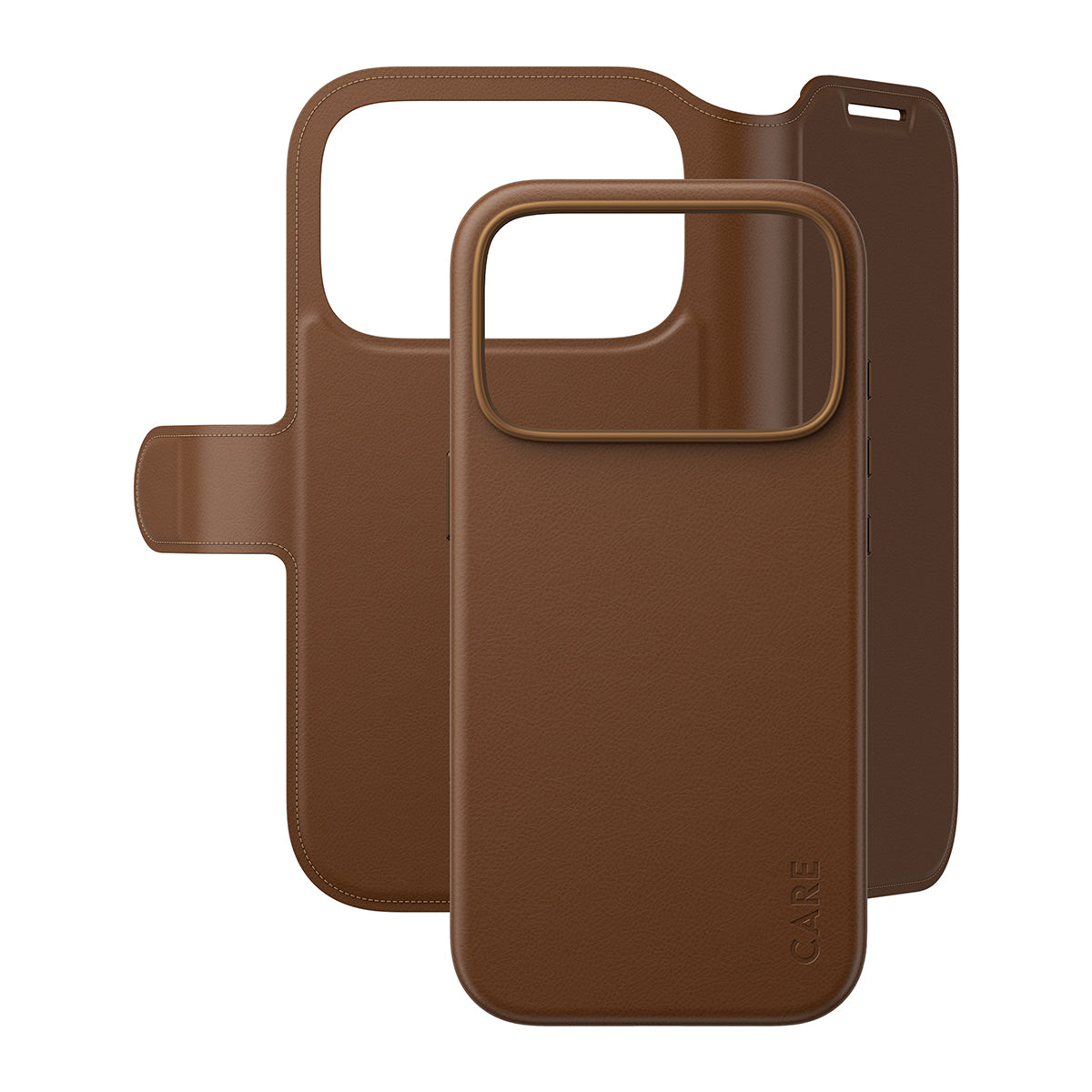 PanzerGlass CARE™ by ® Tango 2-in-1 Wallet Case Brown w. MagSafe iPhone 18 Pro | 17 Pro coque de protection pour téléphones portables Housse Marron - vue 4