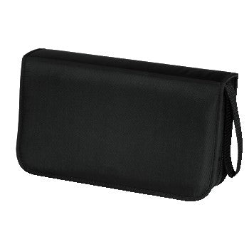 Hama CD Wallet Nylon 80, black 80 disques Noir