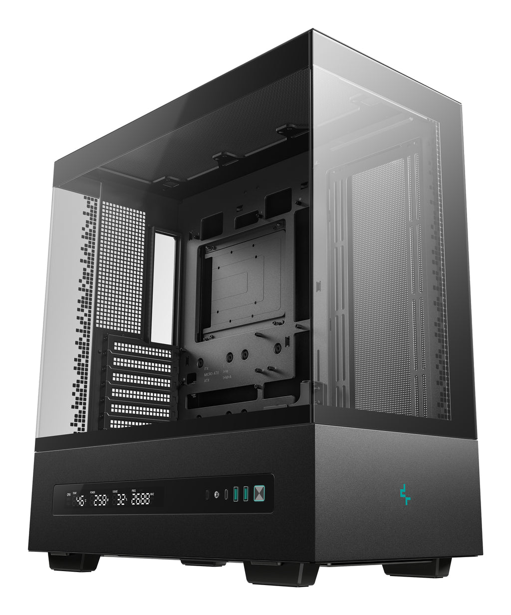 DeepCool CH690 Digital Boîtier PC Tour ATX Noir sans Alimentation