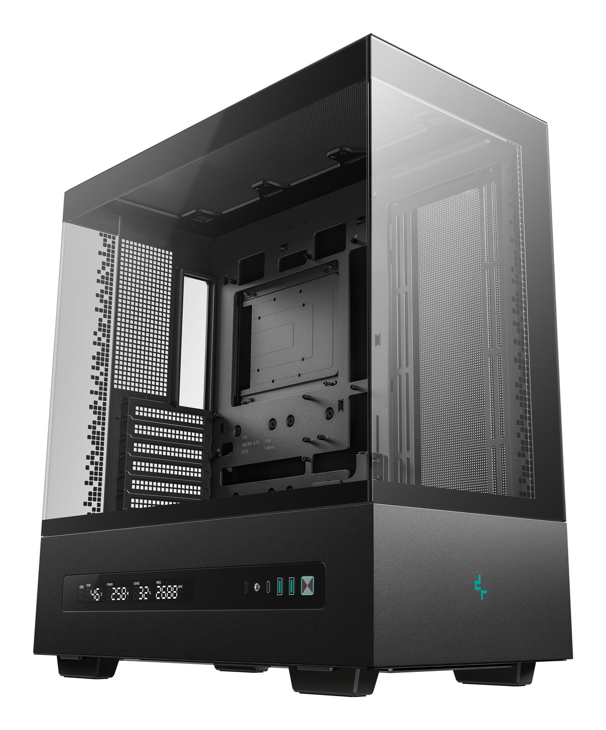 DeepCool CH690 Digital Boîtier PC Tour ATX Noir sans Alimentation