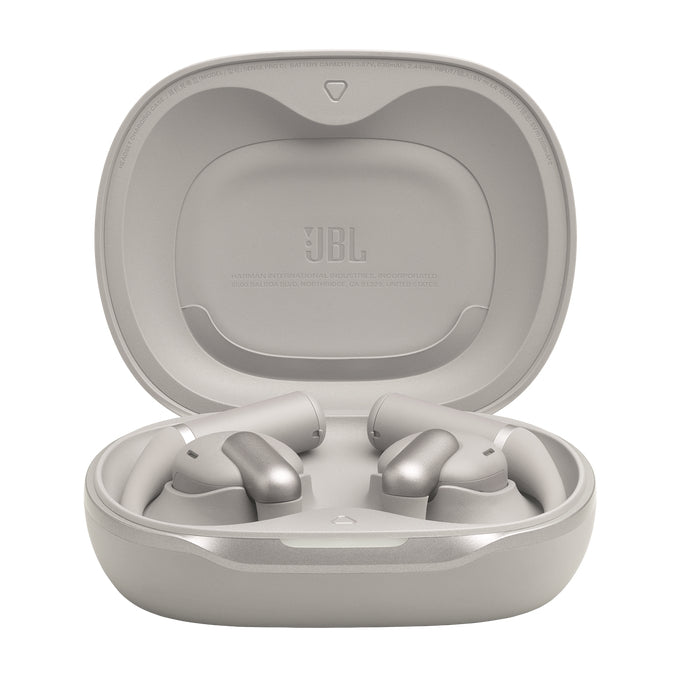 JBL Sense Pro Casque True Wireless Stereo (TWS) Crochets auriculaires Appels/Musique USB Type-C Bluetooth Socle de chargement Gris