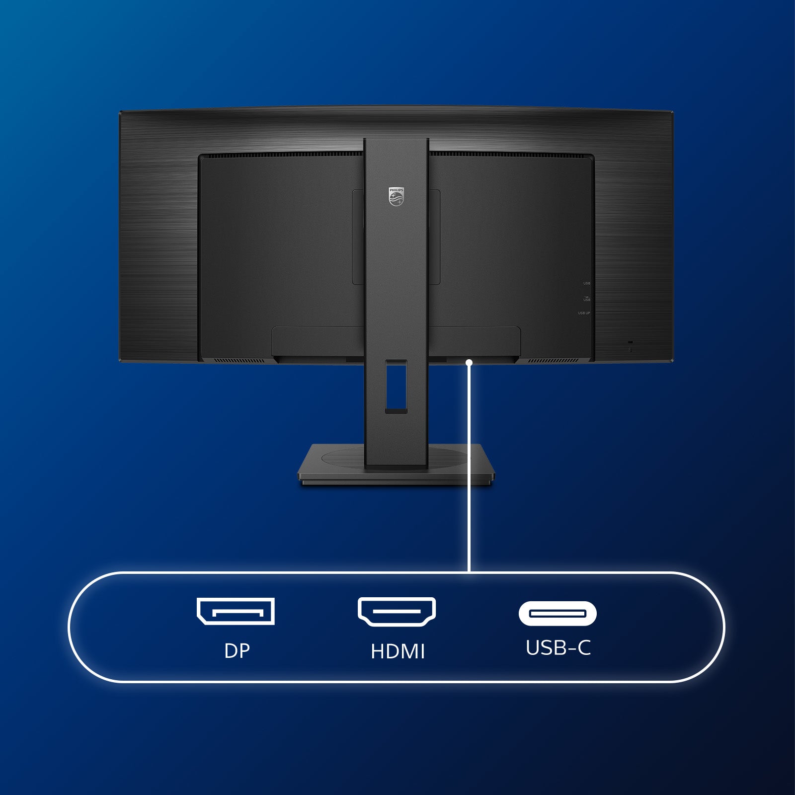 Philips B Line 346B1C/00 écran plat de PC 86,4 cm (34") 3440 x 1440 pixels Quad HD LCD Noir