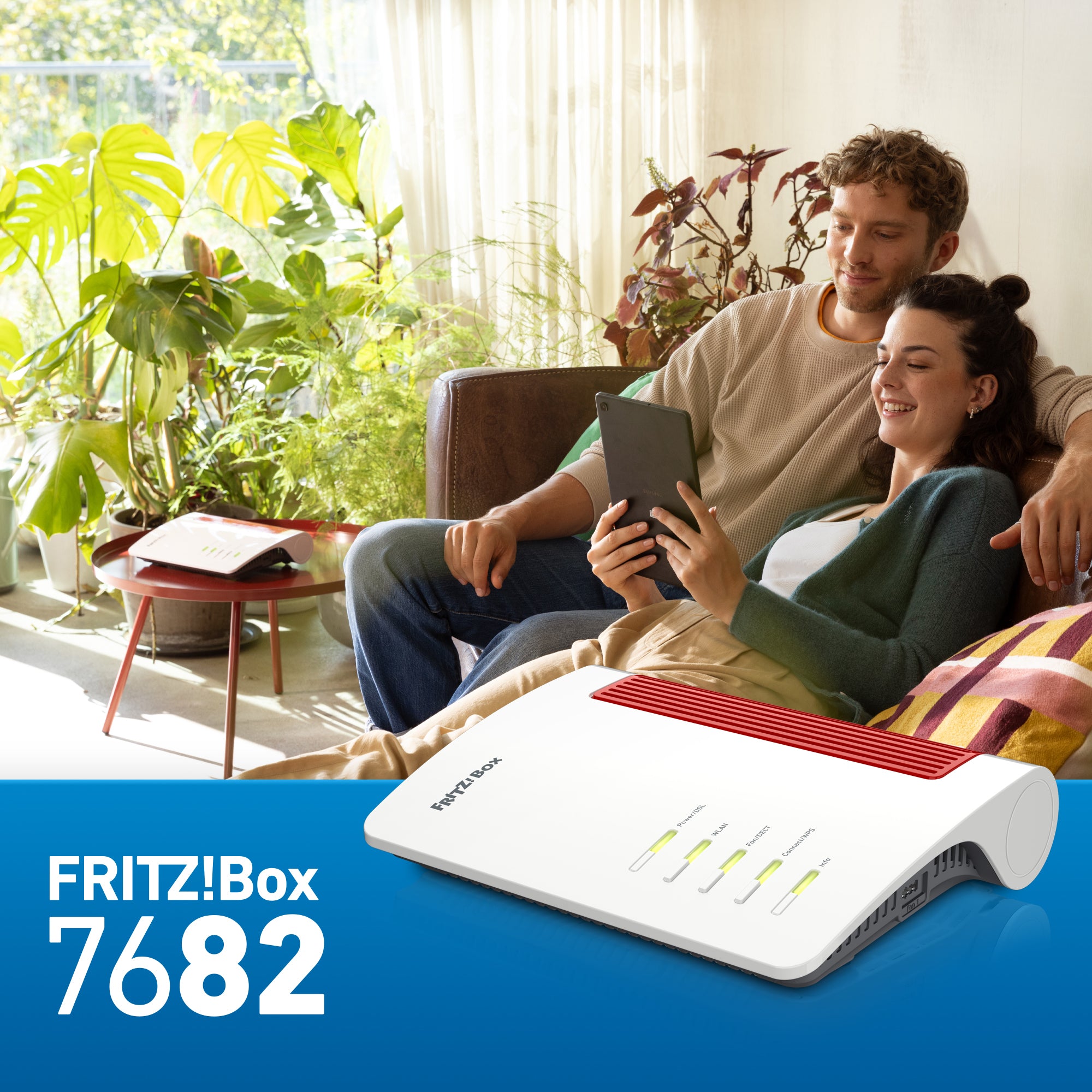 Box 7682 routeur sans fil 2.5 Gigabit Ethernet Bi-bande (2,4 GHz / 5 GHz) Blanc