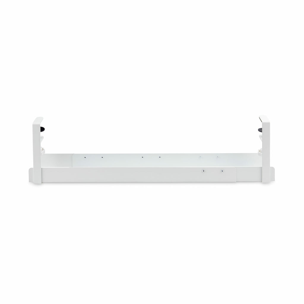 StarTech.com Goulotte Passe-Câble de Bureau Ajustable, Support Multiprise sans Perçage, Blanc