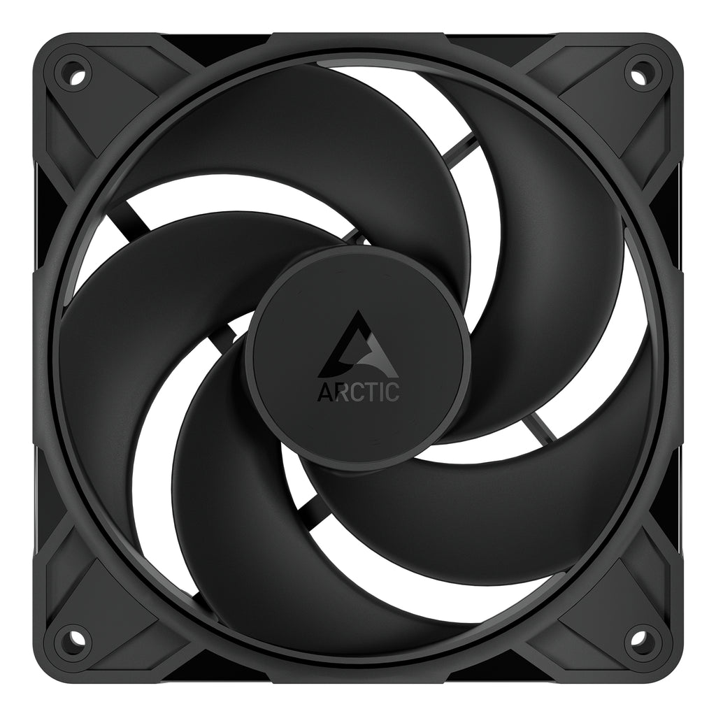 ARCTIC Freezer P12 Pro Reverse, Pack de 3 Ventilateurs de Boîtier PC 12 cm, Noir