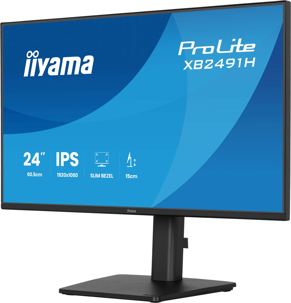 iiyama ProLite XB2491H-B1 Écran PC 60,5 cm (23.8") Full HD 1920 x 1080 LCD Noir