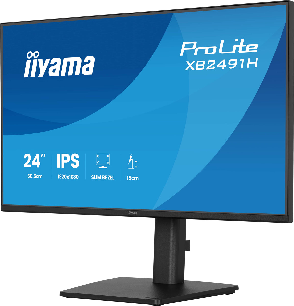 iiyama ProLite XB2491H-B1 Écran PC 60,5 cm (23.8") Full HD 1920 x 1080 LCD Noir