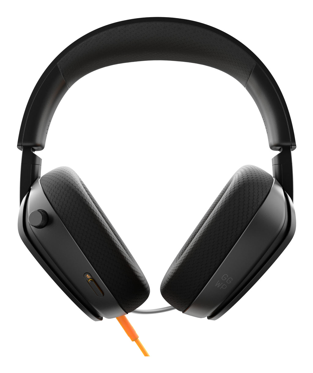 Glorious Gaming Glorious GHS Eternal - Casque gaming stéréo pour PC, PS5, PS4, Xbox, Switch. Transducteurs inclinés sur mesures, micro détachable 3,5 mm haute-clarté ajustable. Résistant, confort longue durée. Noir