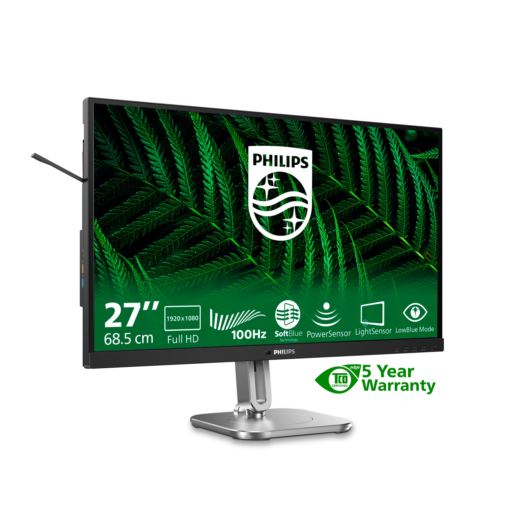 Philips 5000 series 27B2G5200/00 écran plat de PC 68,6 cm (27") 1920 x 1080 pixels Full HD LCD Anthracite