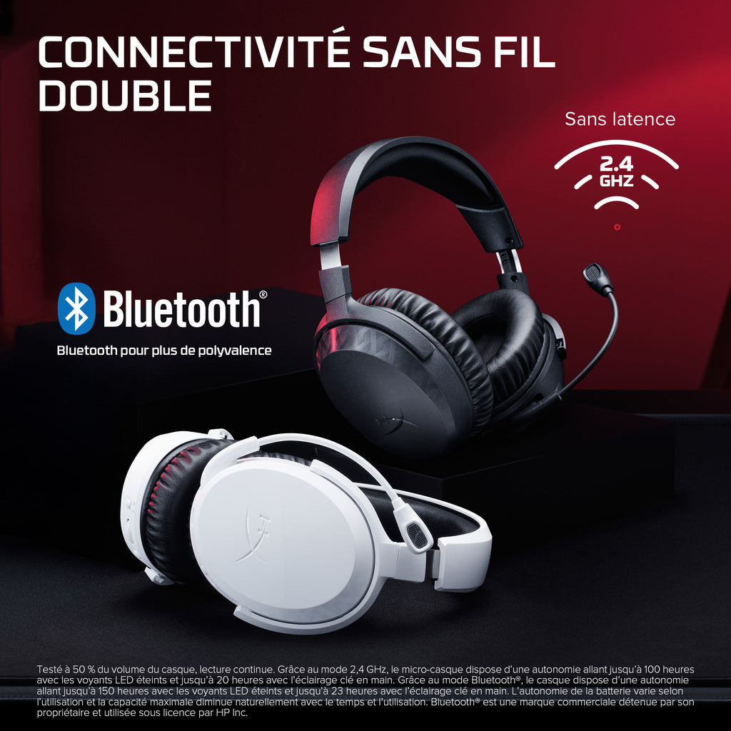 HyperX Casque de jeu sans fil Cloud Stinger 3 PlayStation - vue 7