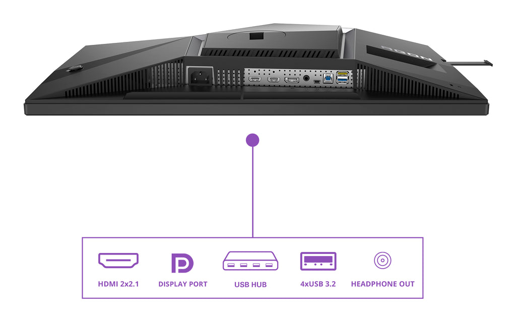 AOC G2 AG246FK6 écran plat de PC 61,2 cm (24.1") 1920 x 1080 pixels Full HD LED Noir, Gris