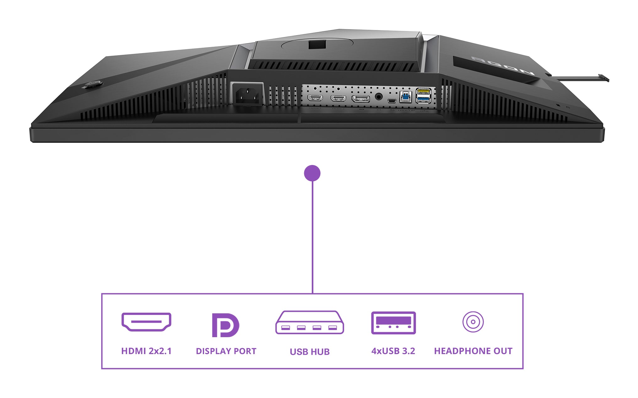 AOC G2 AG246FK6 écran plat de PC 61,2 cm (24.1") 1920 x 1080 pixels Full HD LED Noir, Gris