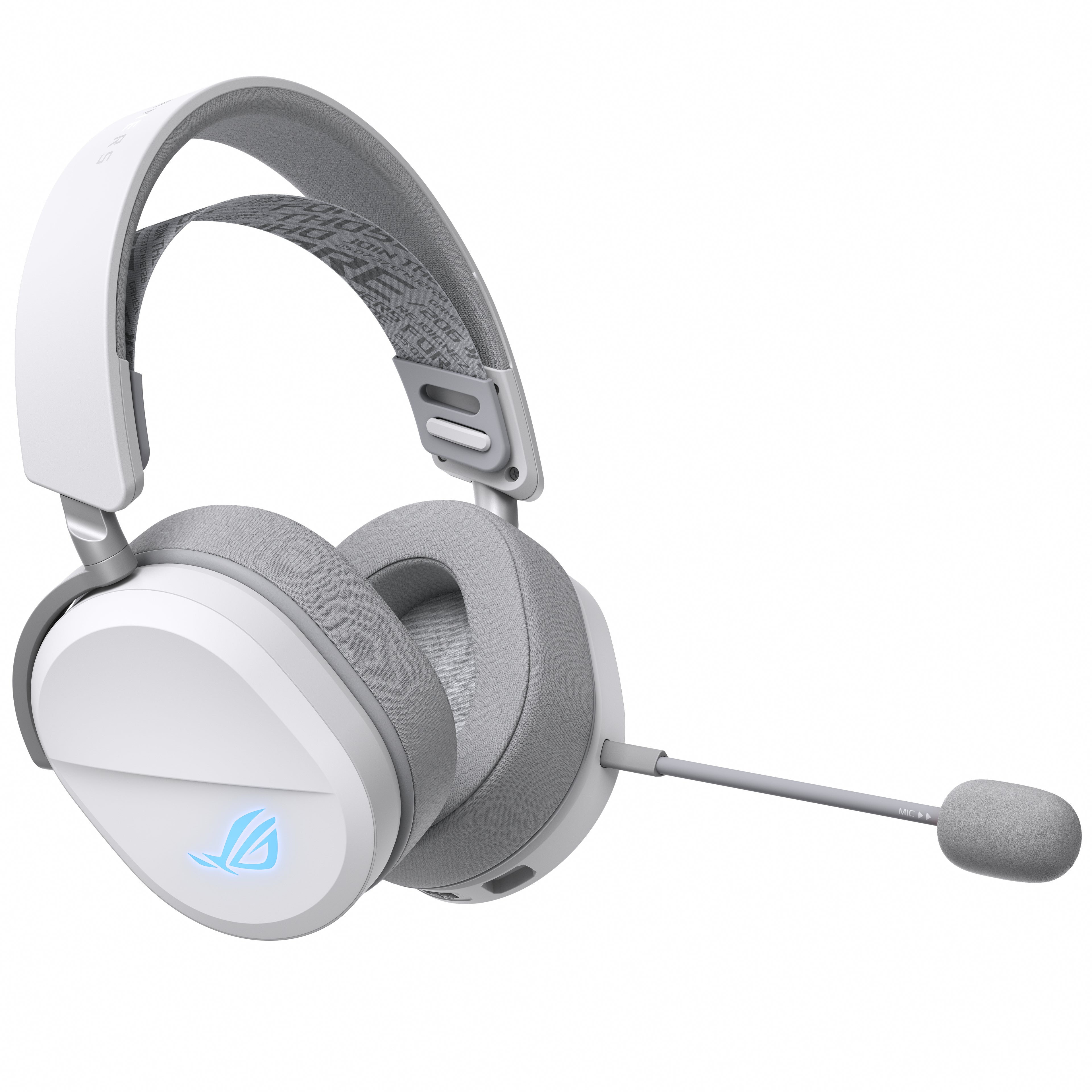 ASUS ROG Pelta Casque Avec fil &sans fil Arceau Gaming USB Type-C Bluetooth Blanc